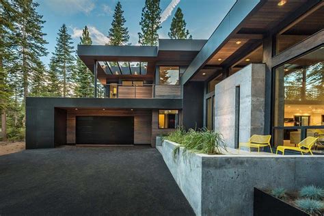 modern family house.